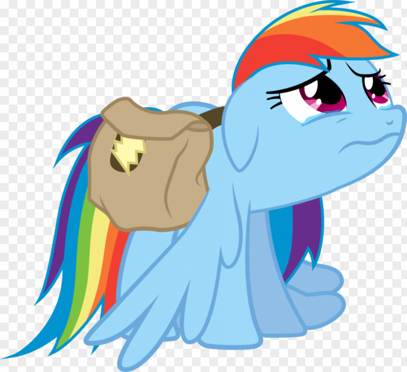 Depressed Rainbow Dash Pinkie Pie Pony Rarity Applejack PNG