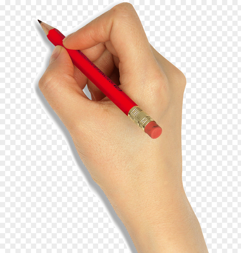 Holding A Pen To Write Writing Download PNG