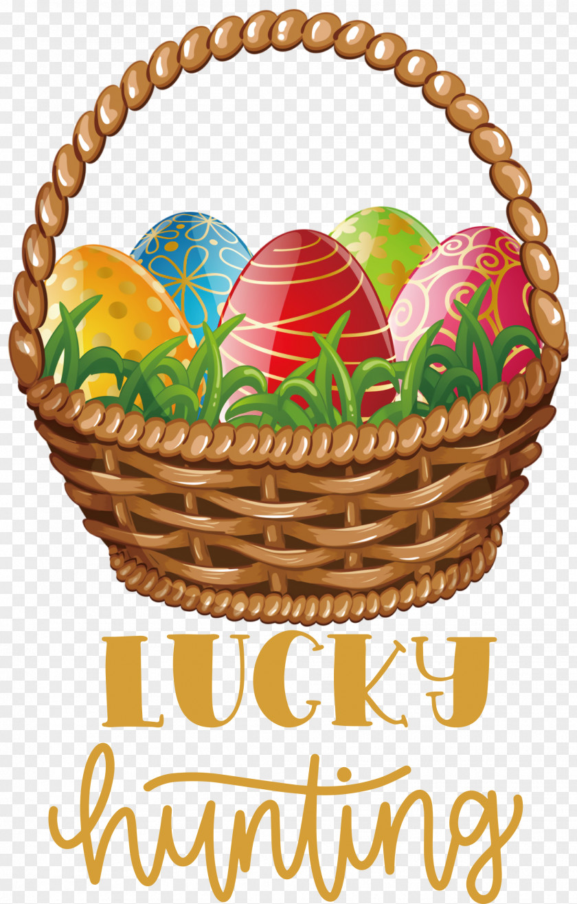 Lucky Hunting Happy Easter Day PNG