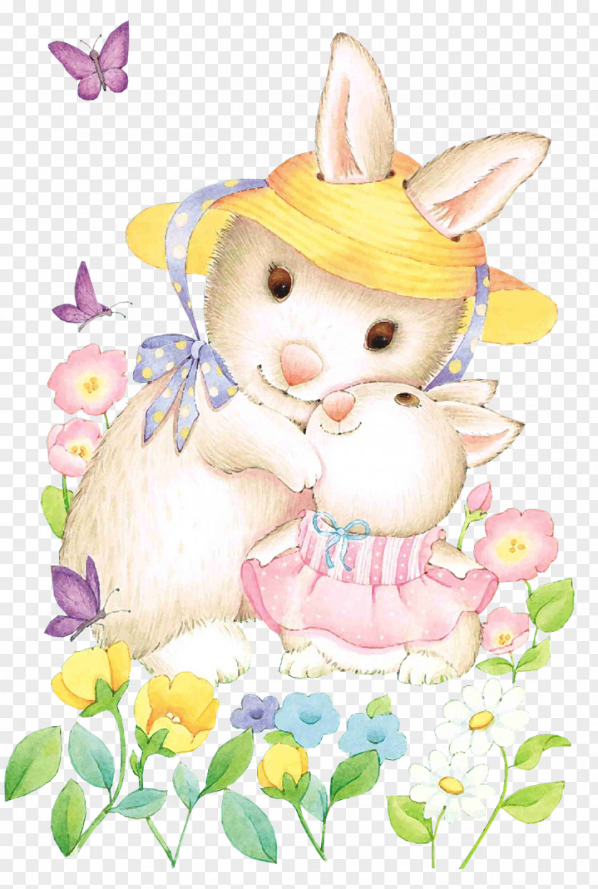 Pascoa Easter Bunny Hare Cartoon Clip Art PNG