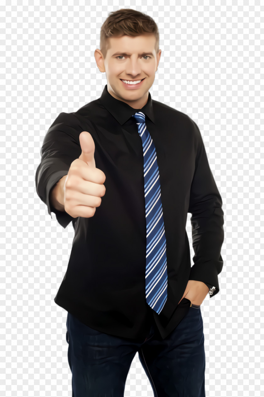 Sleeve Gesture Clothing Finger Standing Thumb Suit PNG