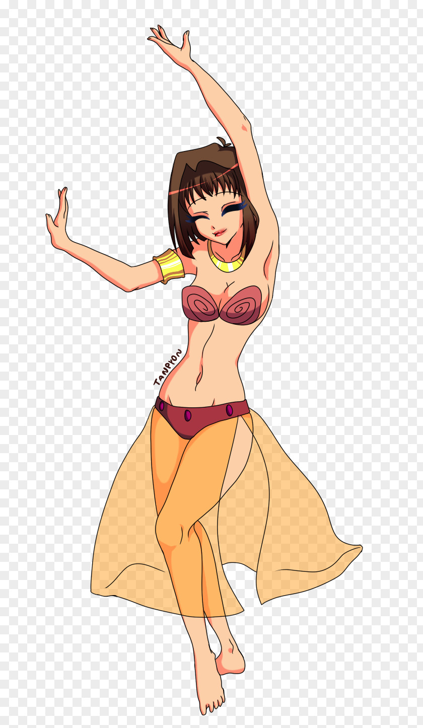 Belly Dance Song Art Illustration Finger PNG