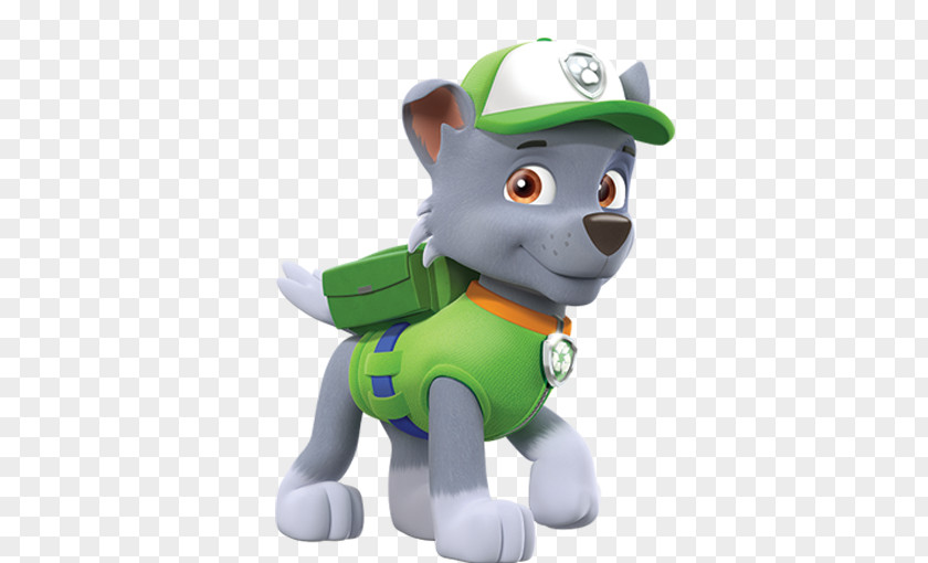 Paw Patrol Rocky Nick Asia Dog Puppy Mongrel Iron-on PNG