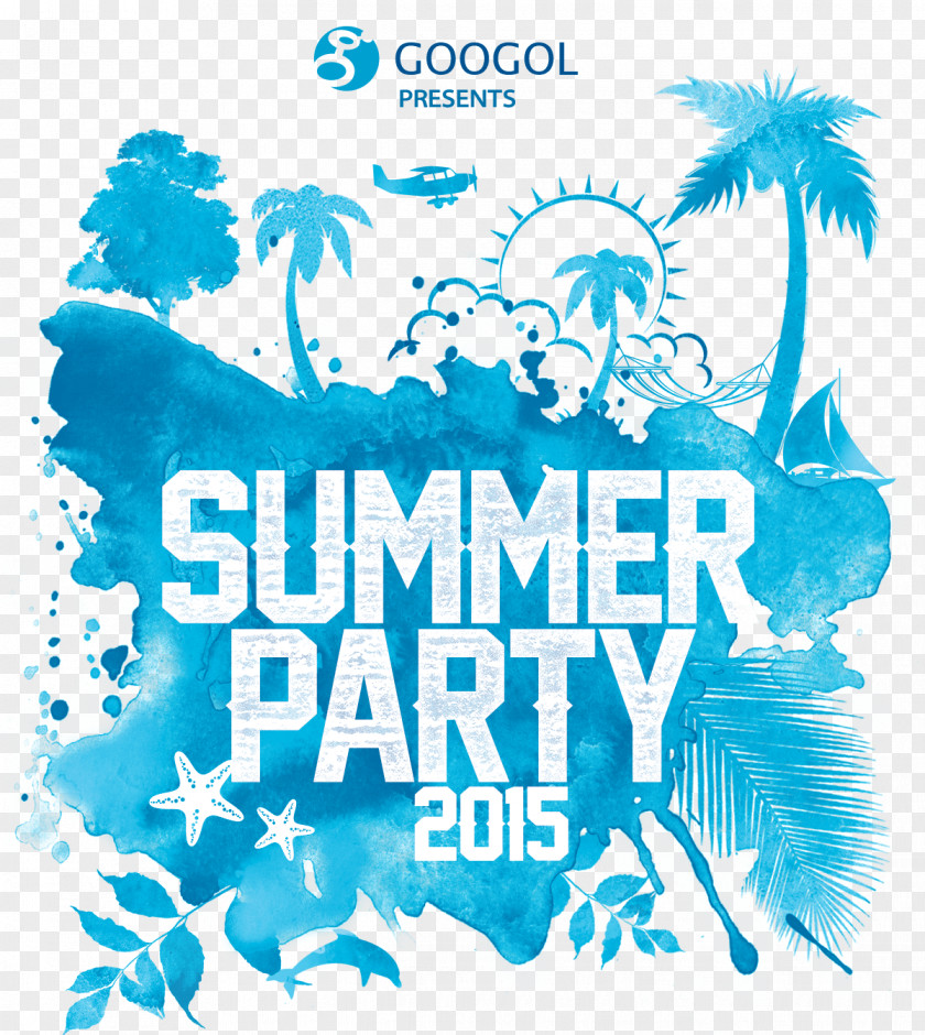 Summer Banquet Party Flyer Poster Standard Paper Size Festival PNG