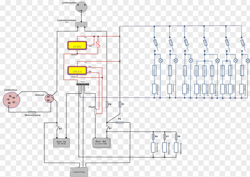 Voltmeter Circuit Diagram Wire Electricity Electronic PNG