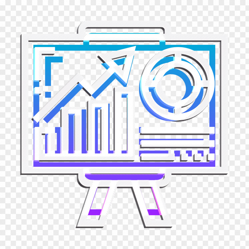 Chart Icon Crowdfunding Presentation PNG