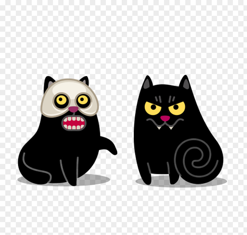 Cool Cartoon Vector Black Kitten Interview With The Vampire Cat ICO Icon PNG