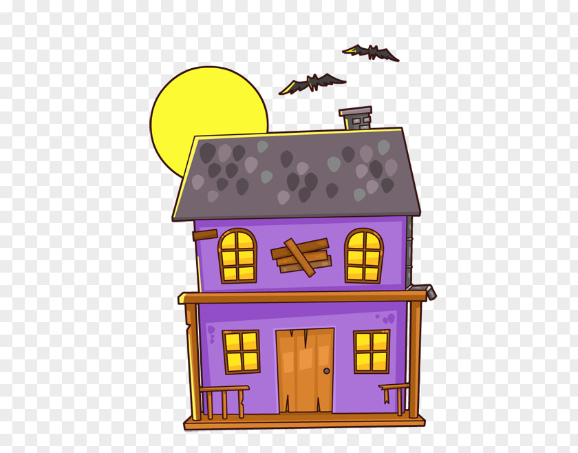 Haunted Cliparts Attraction House Cartoon Clip Art PNG