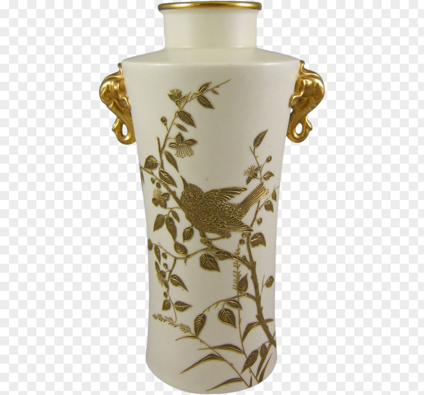 Vase Royal Worcester Elephant Porcelain Ceramic PNG