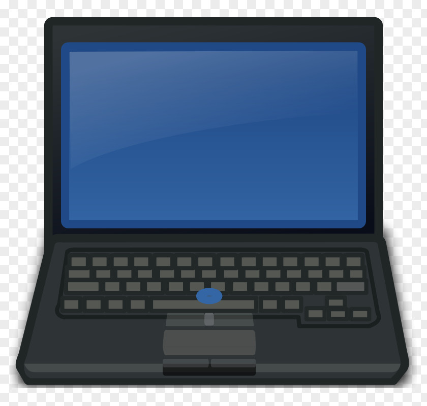 Computer Screen Clipart Laptop Dell Netbook Clip Art PNG