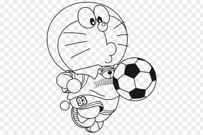 Doraemon Thumb Finger Drawing Joint Hand PNG