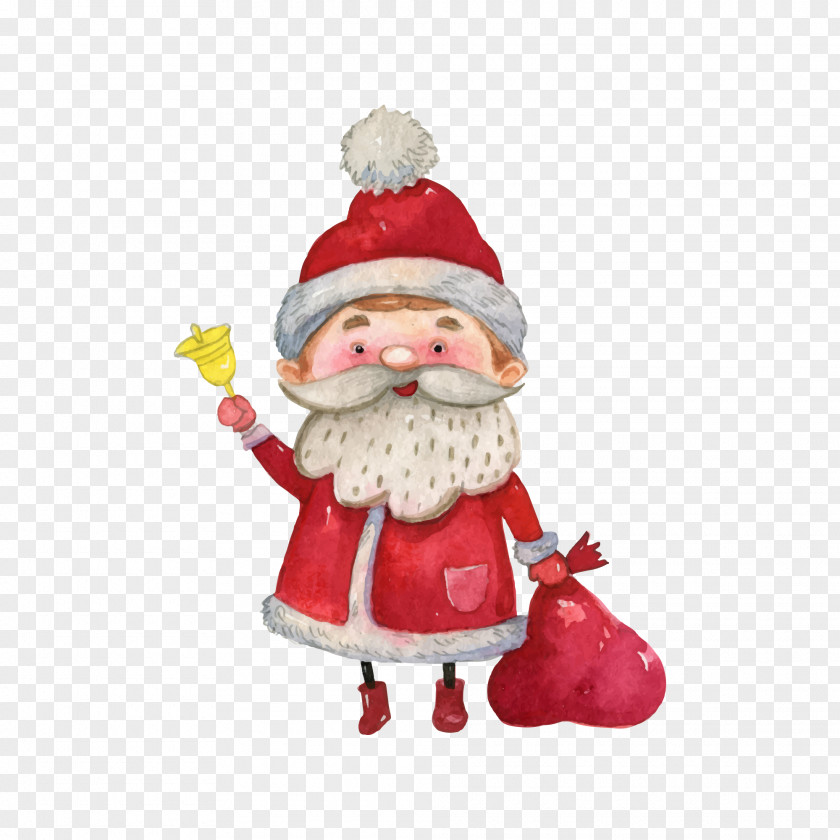Drawing Vector Santa Claus Ded Moroz Christmas PNG