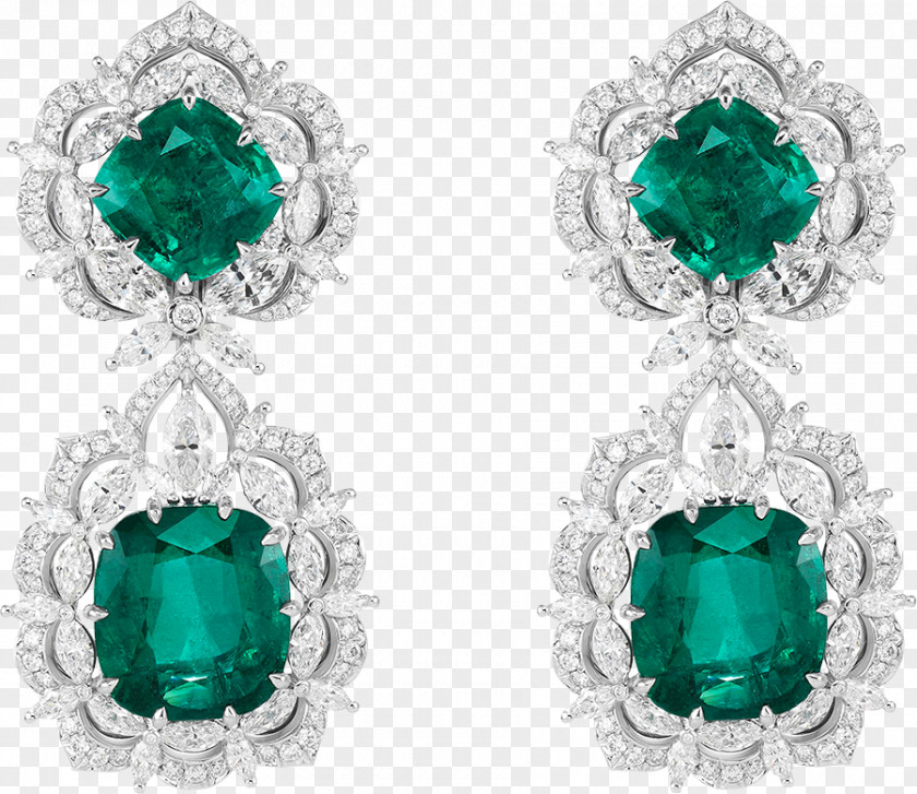 Emerald Earring Gemological Institute Of America Gemstone Jewellery PNG