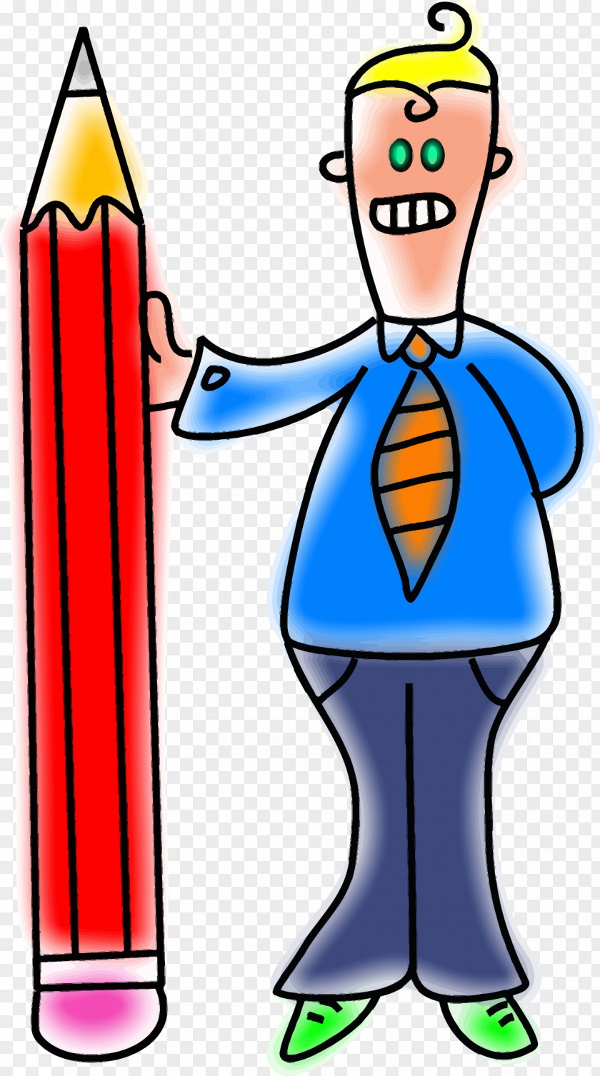 Giant Cartoon Pencil Clip Art PNG