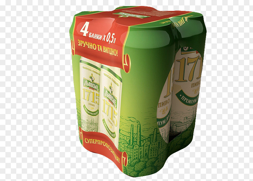 Green Beer Can Beverage Bottle Tin PNG