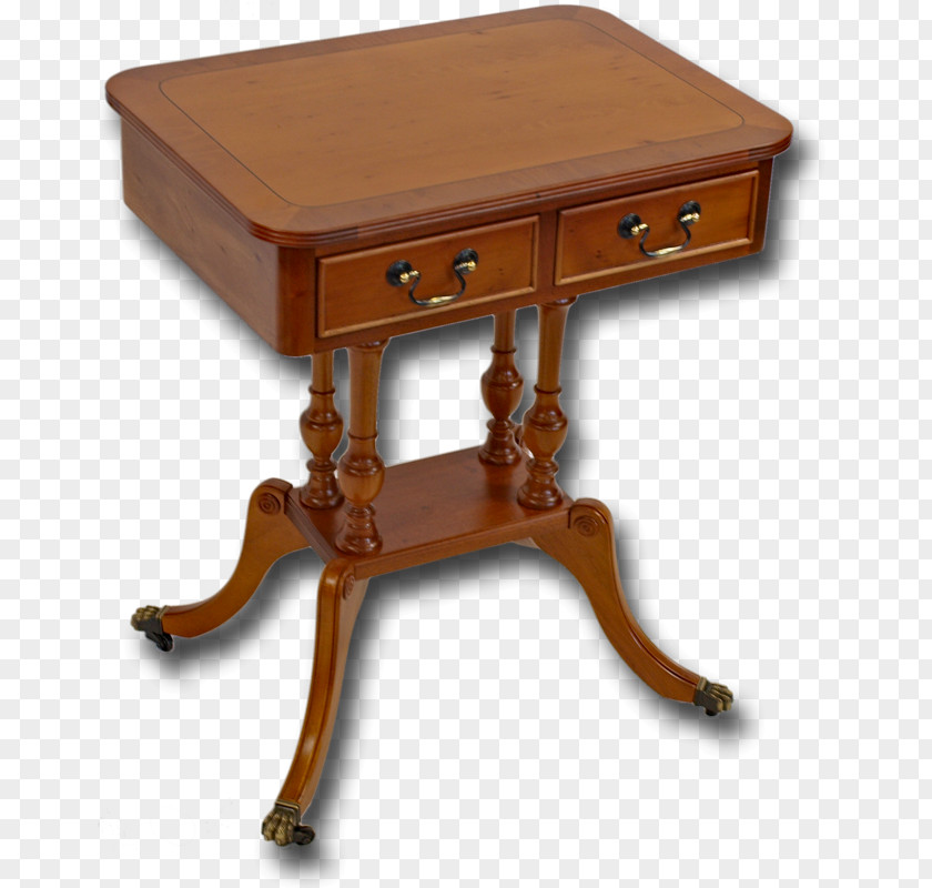 Old Box Bedside Tables Drawer Wood PNG