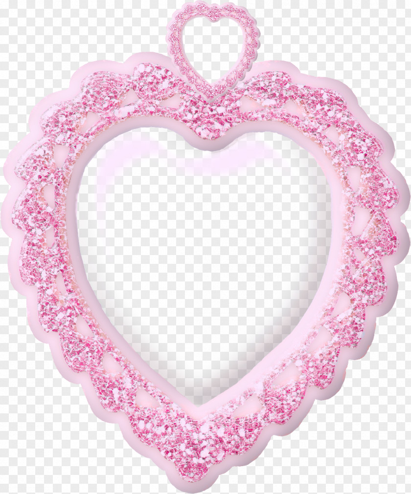 Pretty Pink Heart Frame Bokmxe4rke Picture Clip Art PNG