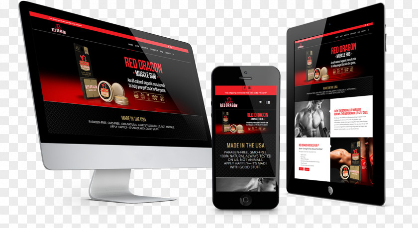 Web Design Responsive Website Development PNG