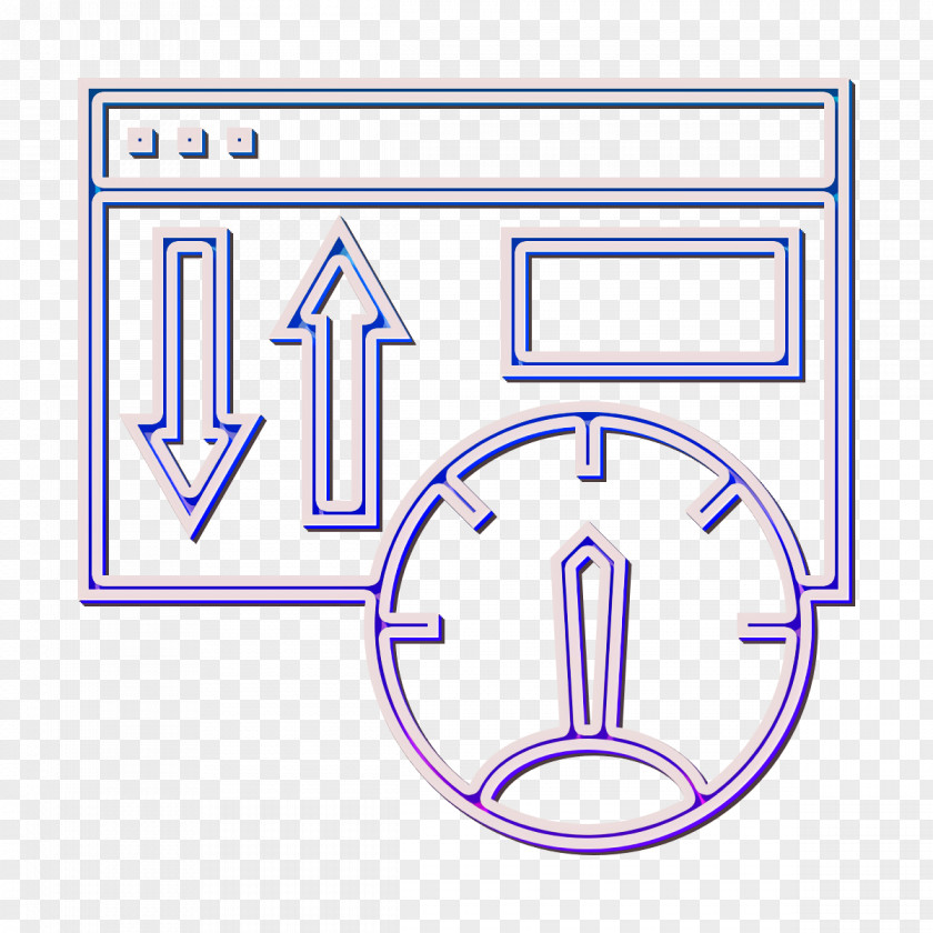 Bandwith Icon Computer Technology Dashboard PNG