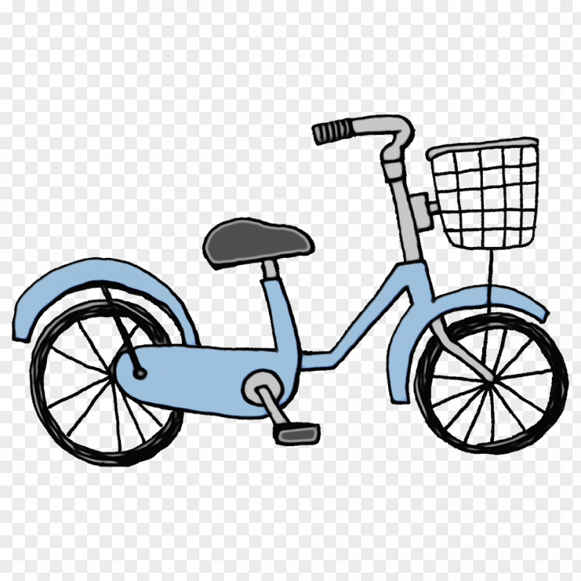 Bicycle Pedal Wheel Frame Saddle PNG