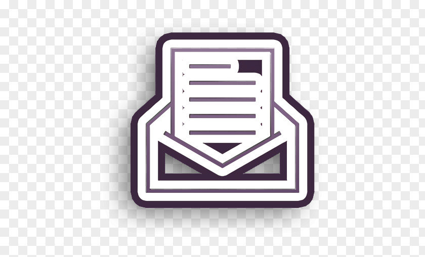 Label Logo Communication Icon Envelope Letter PNG