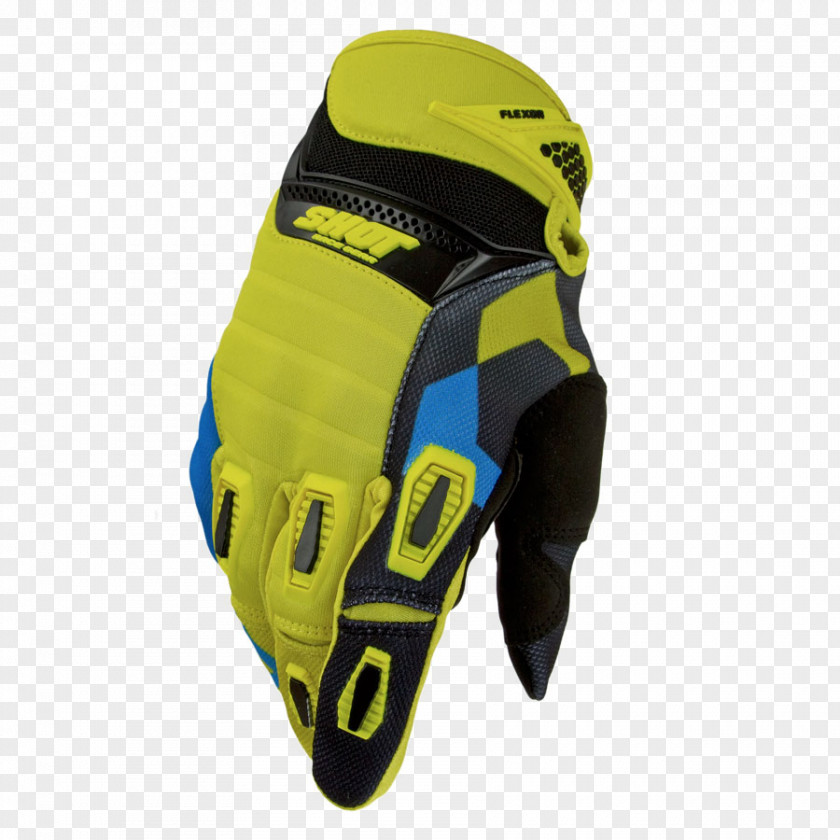 Yellow Blue Glove T-shirt Protective Gear In Sports PNG