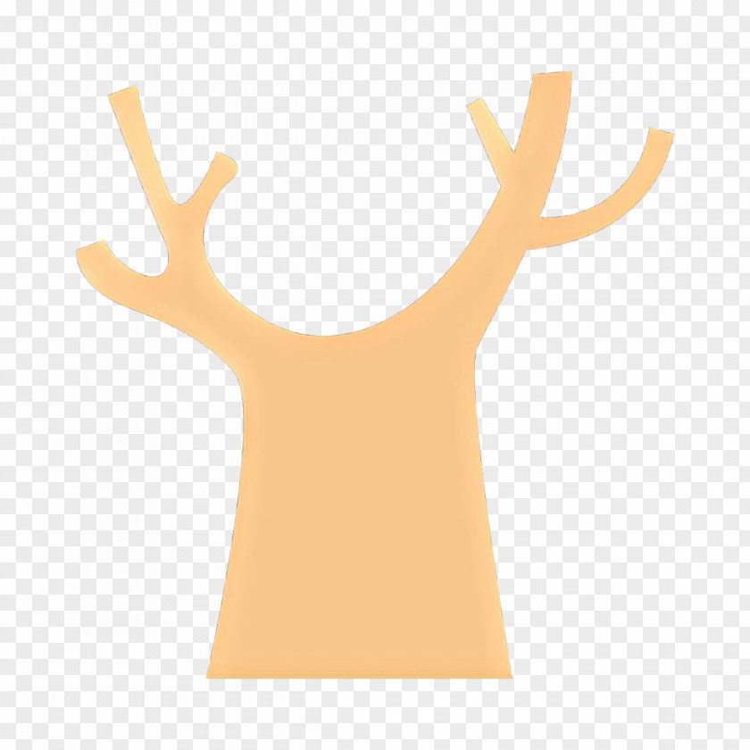 Yellow Deer Gesture PNG