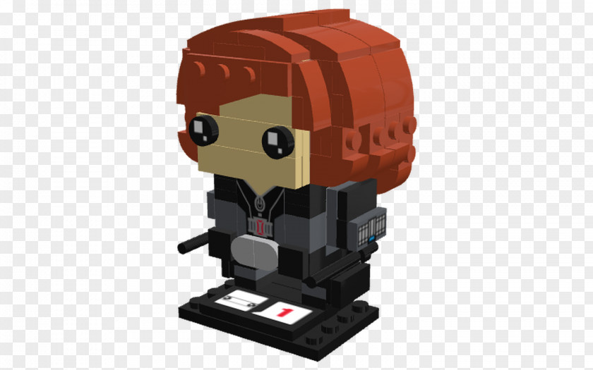 Black Widow Lego Product Design Machine PNG