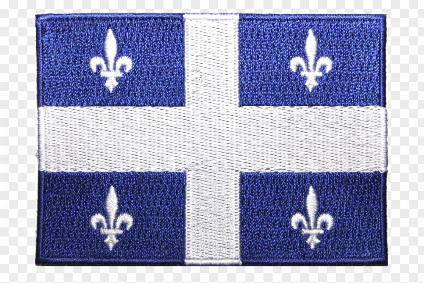 Embroidered Patch Flag Of Quebec Drapeau Canada Lévis PNG