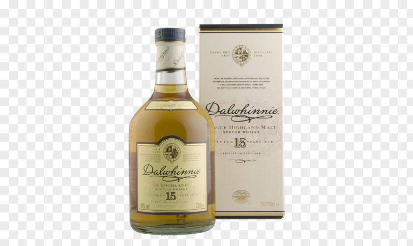 Fifteen Years Liqueur Dalwhinnie Distillery Whiskey Single Malt Whisky Scotch PNG