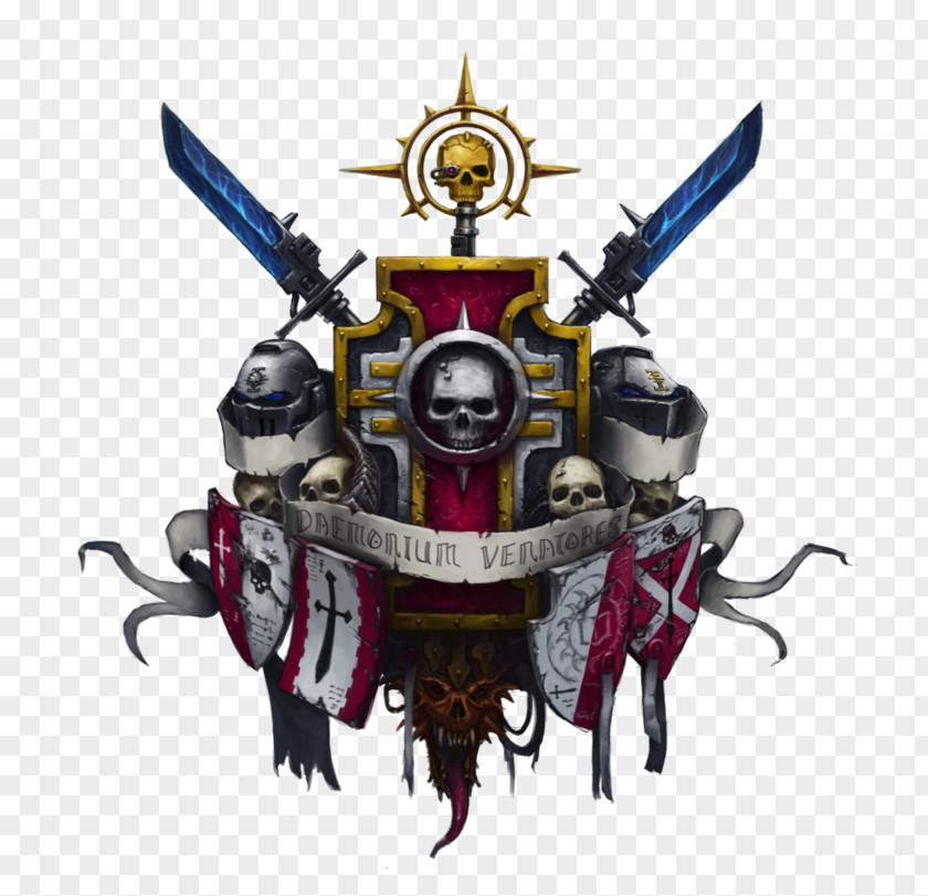 Knight Warhammer 40,000 Coat Of Arms Cavalieri Grigi Daemonhunters PNG