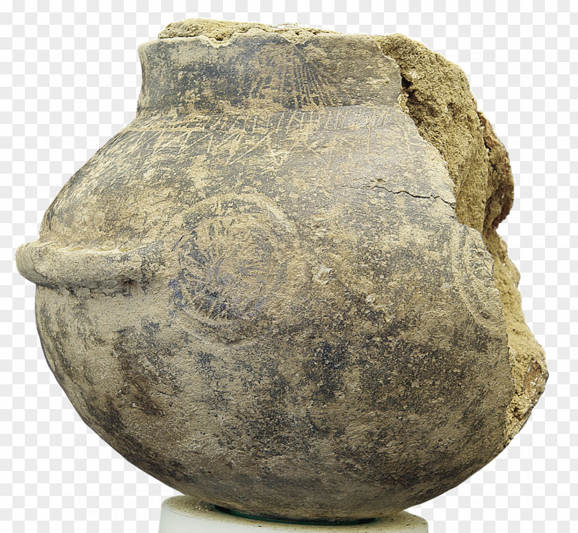 Rosheim Neolithic Cardium Pottery Colombín Terracotta PNG