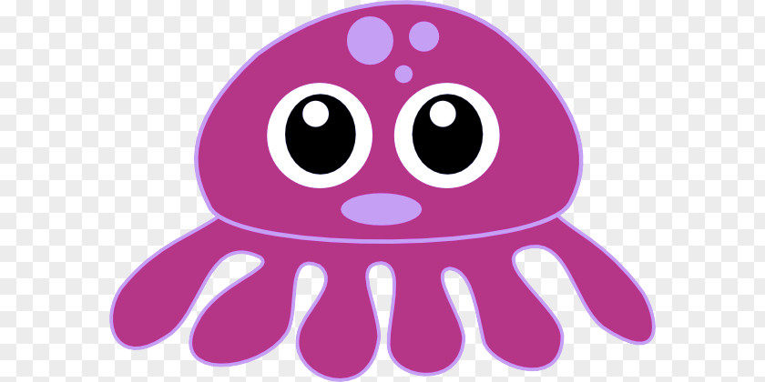 Violet Pink Purple Octopus Magenta PNG