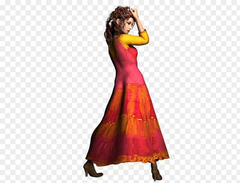 Woman Gown Fashion PNG