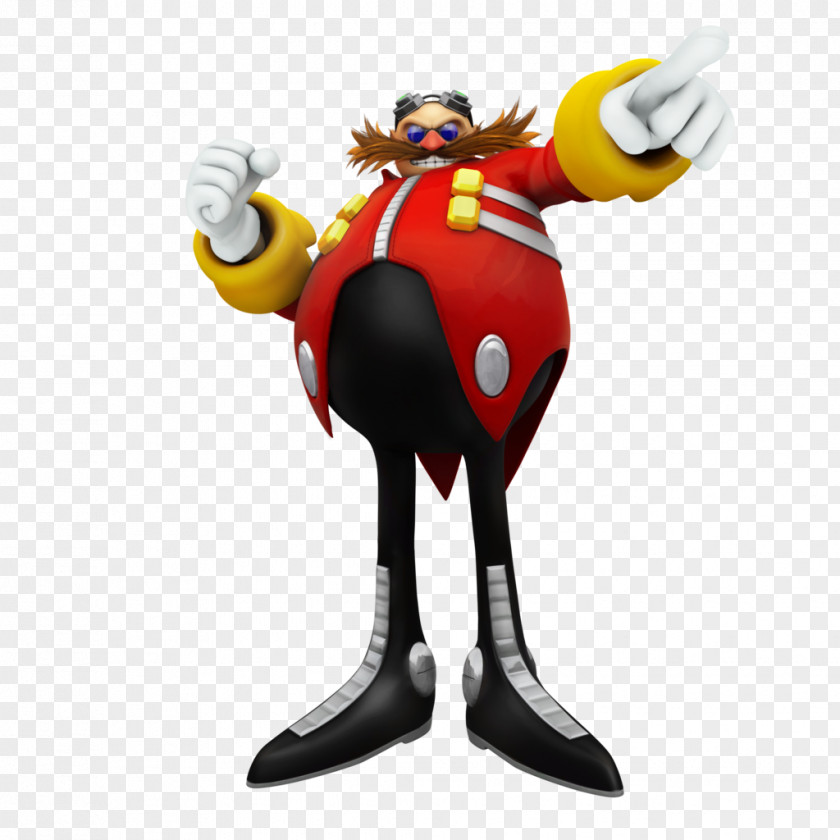 Doctor Eggman Sonic 3D Art Archie Comics Character PNG