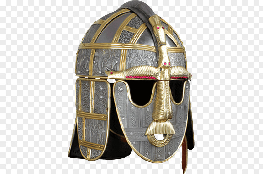 Helmet Sutton Hoo Coppergate Middle Ages PNG