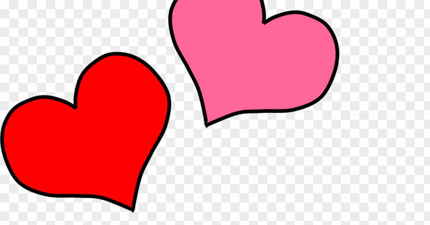 Blogger Header Hearts Clip Art Heart Valentine's Day Line Pink M PNG
