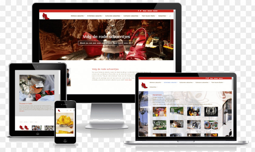 Business Web Page Website Blog Responsive Design PNG