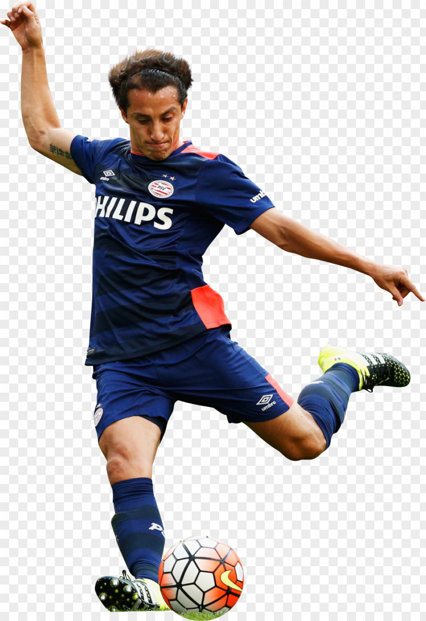 Christian Eriksen Andrés Guardado Football Player PSV Eindhoven Eredivisie PNG