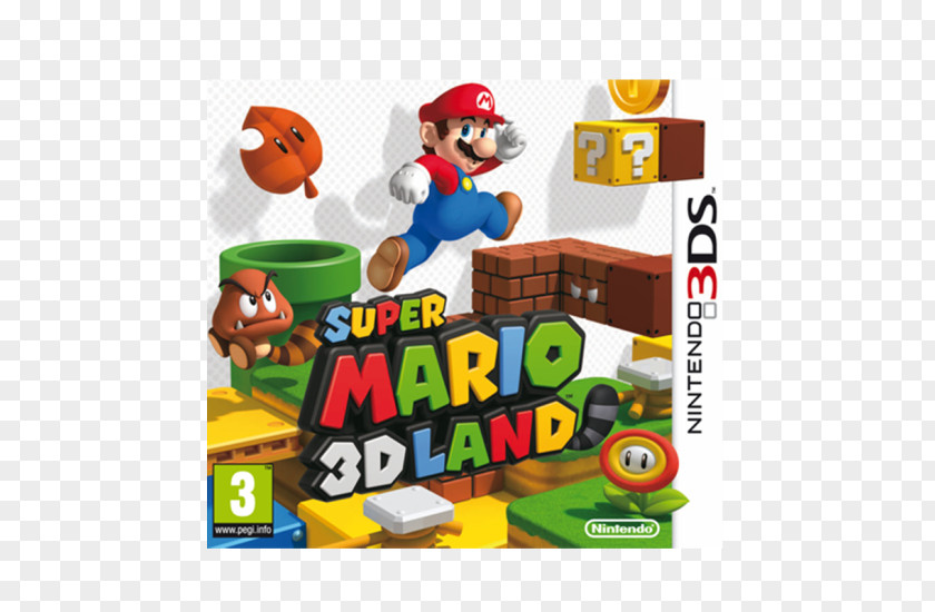 Mario Land Super 3D World 64 Party DS PNG