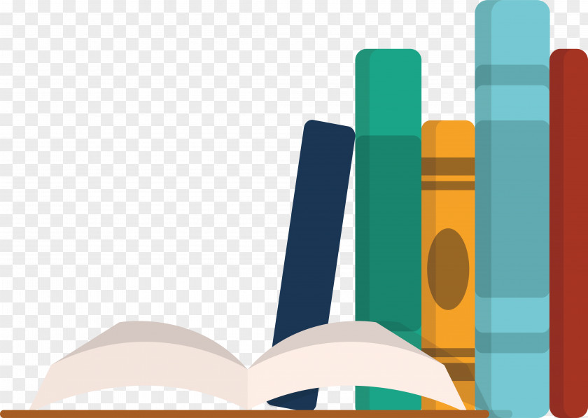 Open Book Bookcase Vecteur PNG