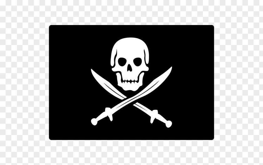 Pirate Flag Logo Sticker Symbol Jolly Roger PNG
