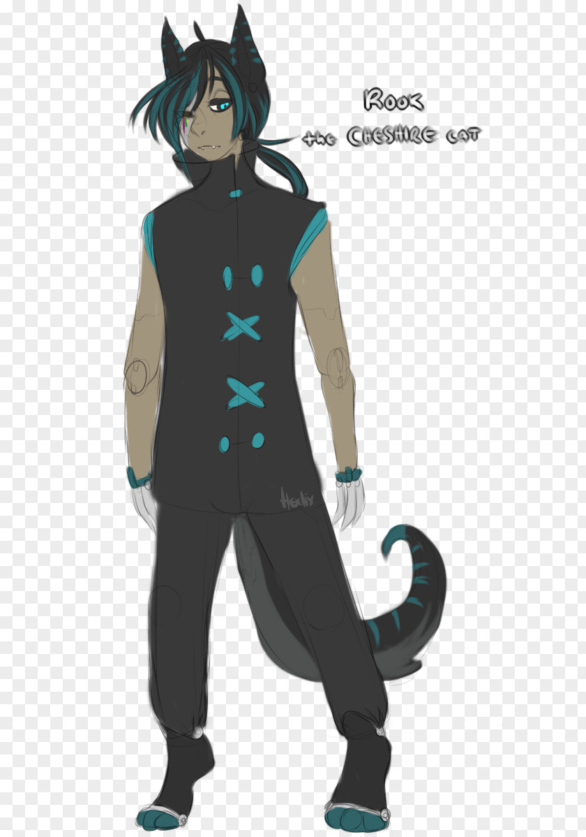 Rook Homo Sapiens Black Hair Cartoon Costume PNG