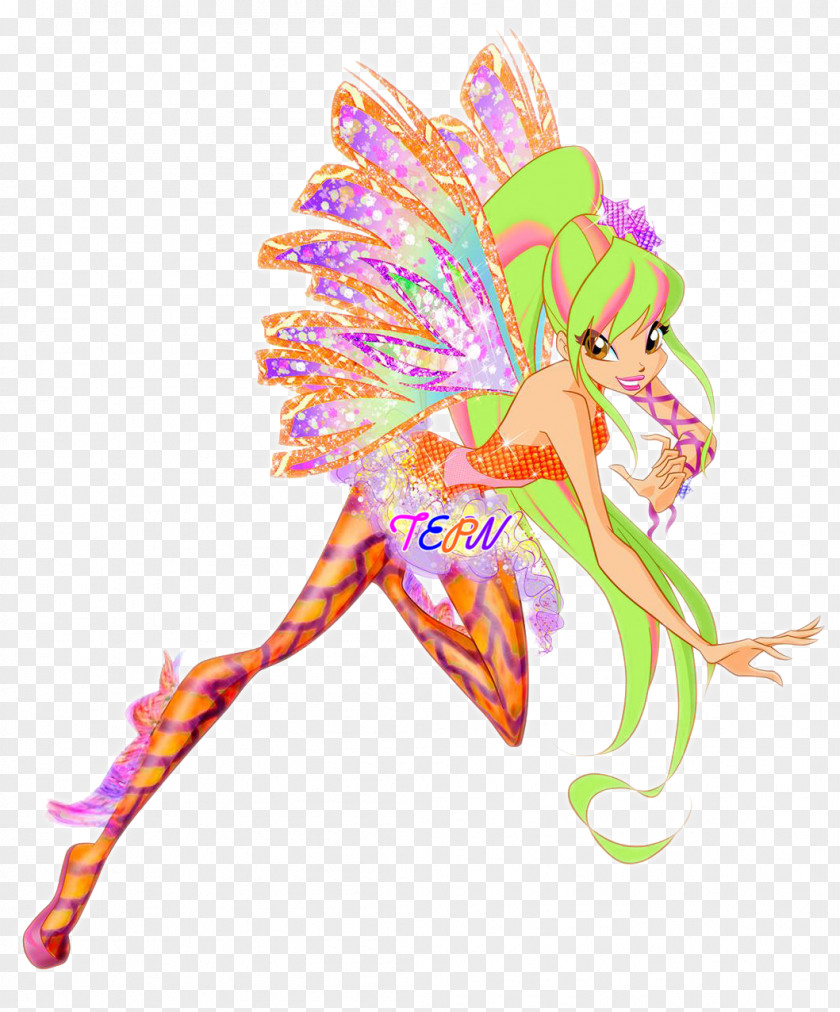 Season 5Mudan Stella Bloom Tecna Flora Winx Club PNG