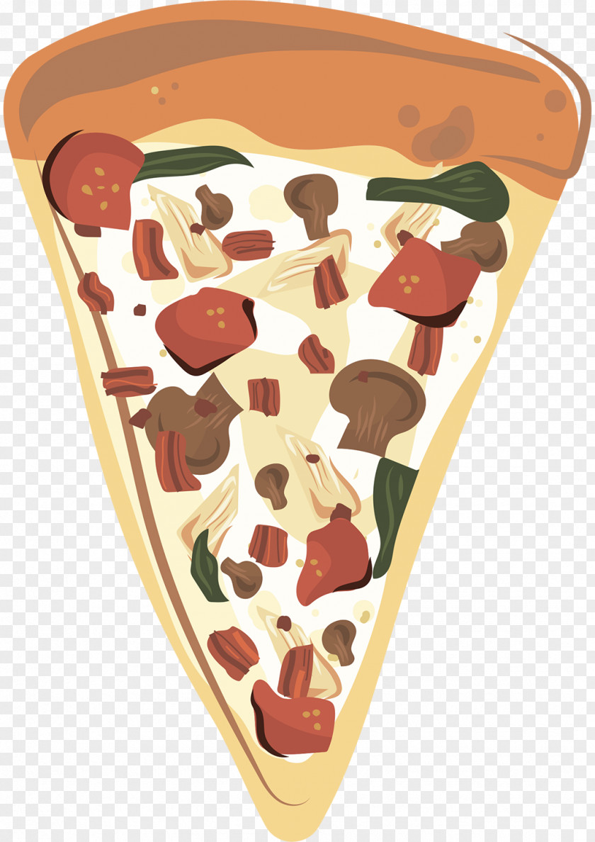 Slice Of Pizza Ice Cream Cones PNG