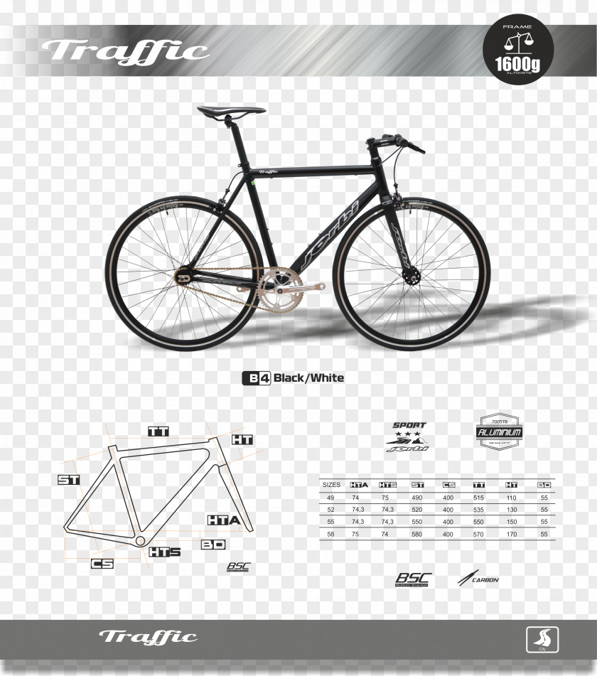 City Traffic Road Bicycle Fixed-gear Racing Hybrid PNG