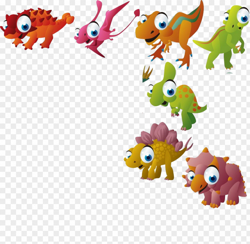 Dinosaur Material Cartoon Animal Clip Art PNG