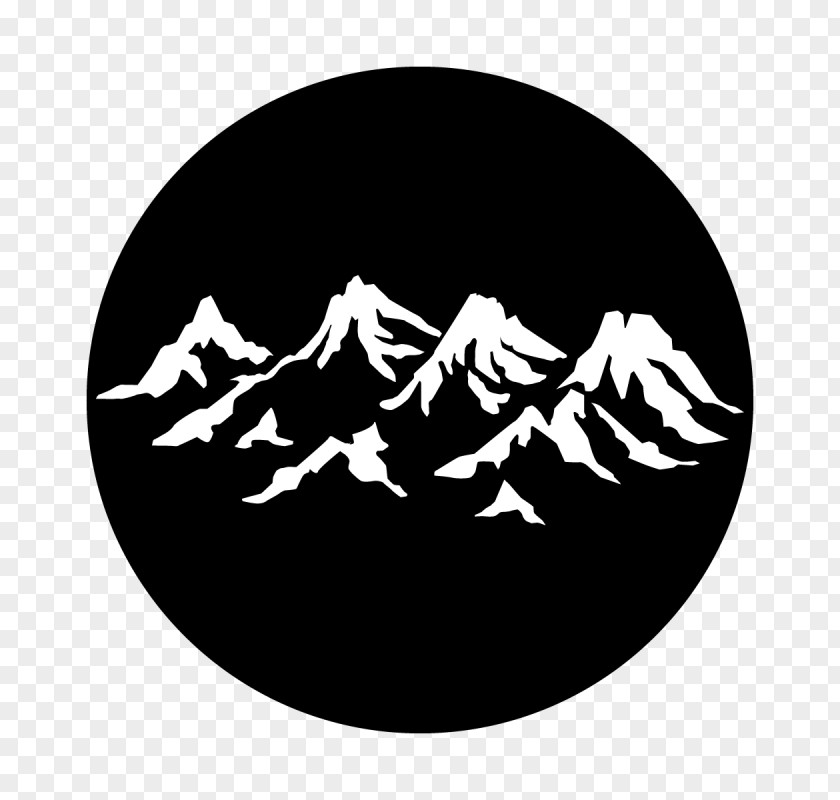 Stagecraft Graphic Gobo Mountain Range Light Design PNG