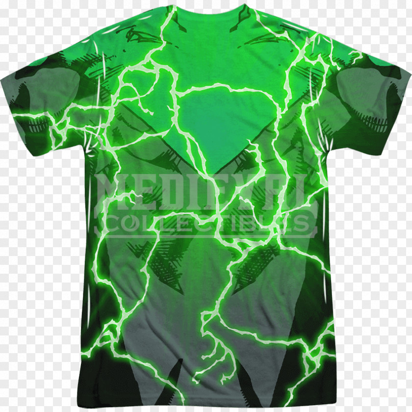 T-shirt Green Lantern Flash Polo Shirt PNG