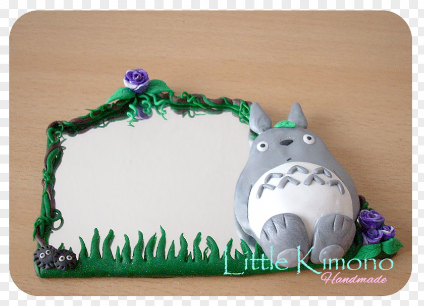 Totoro Birthday Cake Torte Decorating PNG
